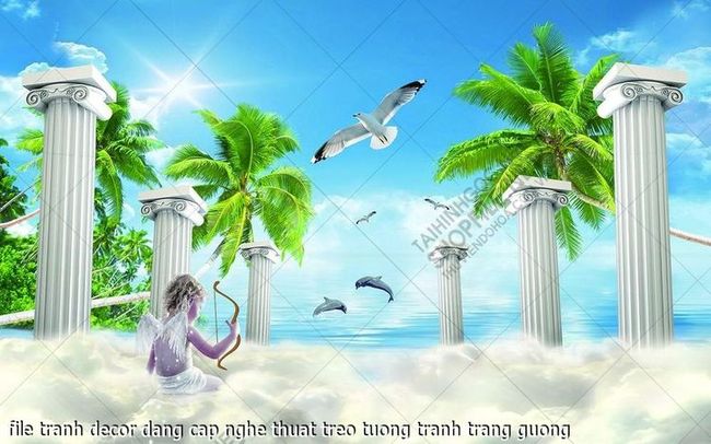 file tranh decor dang cap nghe thuat treo tuong tranh trang guong